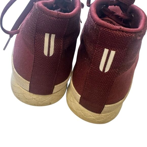 NOBULL Cabernet Canvas Mid-Trainer Gym Sneakers Laced women’s 9 men’s 7.5 - Picture 3 of 8